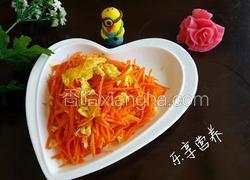 胡萝卜炒鸡蛋
