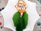 变异穿绿道袍的小猴子