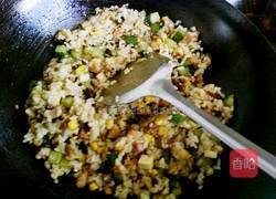 腊肠时蔬咖哩炒饭的做法图解8