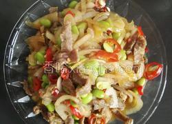 青豆洋葱炒牛肉