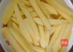 自制薯条的做法图解4