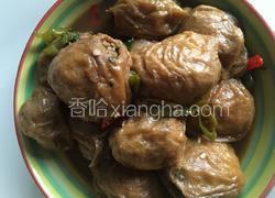 油面筋烧丸子