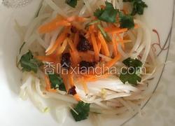 凉拌豆芽菜