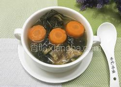 龙骨菜干汤（沙煲法）