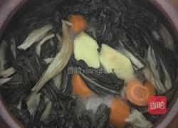 龙骨菜干汤（沙煲法）的做法图解5