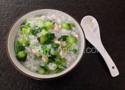 蔬菜鸡肉粥