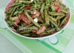 干煸豆角炒肉片