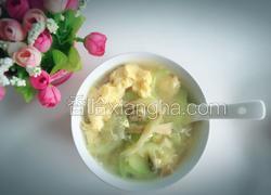 小南瓜榨菜鸡蛋汤