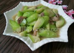 丝瓜炒肉