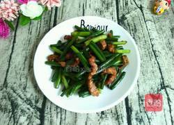 蒜苔炒肉的做法图解10