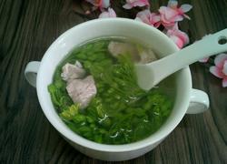 夜来香肉片汤