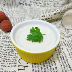 荔枝酸奶冻