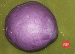 紫薯馒头的做法图解3