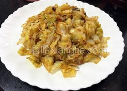 豆瓣酱炒包菜