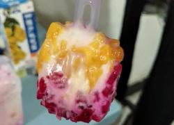 失败的酸奶冰棍 芒果 红心火龙果