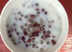 红豆椰汁西米露