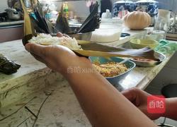 粽子 （猪肉咸蛋绿豆花生干贝虾米）的做法图解15