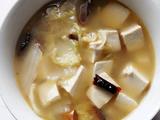 白菜豆腐汤