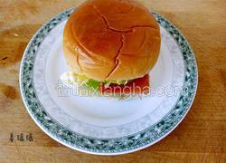 豆沙汉堡