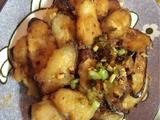 蒜香茄子饼