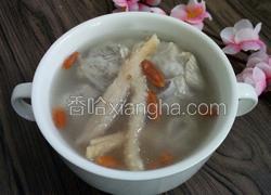 沙参枸杞排骨汤