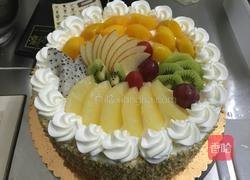 甜蜜水果蛋糕的做法图解9