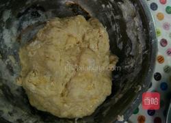 卡仕达酱肉松面包卷的做法图解3