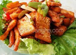 香辣双椒爆馕饼
