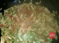 卷心菜炒粉丝的做法图解7