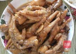 手工红糖烧鸡爪的做法图解4