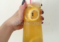 柠檬百香果汁