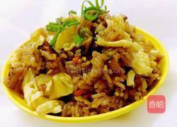 酱油炒饭的做法图解10