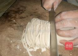 鸡蛋手擀面的制做的做法图解6