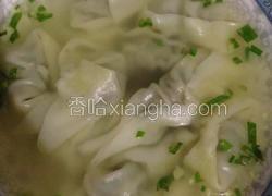 小白菜馅馄饨