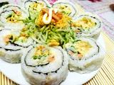 奶香里卷蔬菜寿司的做法[图]