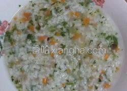 青菜香菇粥