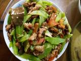 莴笋炒鸡腿肉