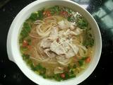 家常肉汤面