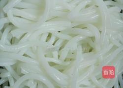 香菇青菜炒粉的做法图解1