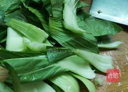 香菇青菜炒粉的做法图解3