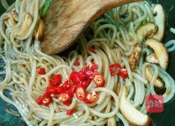 香菇青菜炒粉的做法图解8