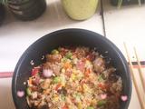 腊肠排骨电饭煲焖饭
