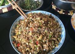 泡菜乱刀肉