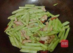 空心菜杆炒肉的做法图解9