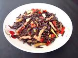 干蕨菜炒肉丝