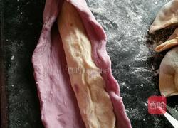 水彩饺子――紫薯和胡萝卜的做法图解6