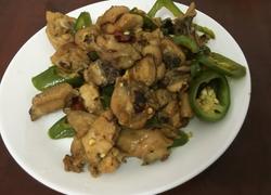 青椒炒鸡肉