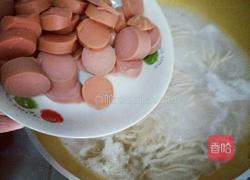 鸡蛋火腿萝卜干面的做法图解7
