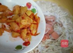 鸡蛋火腿萝卜干面的做法图解8