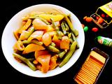 猪肉皮炖豆角、土豆～的做法[图]